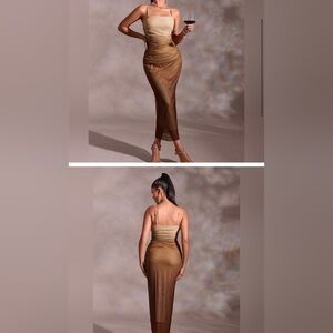 Cappuccino Commense Body Dress